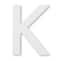 5.5" White MDF Letter by Make Market®